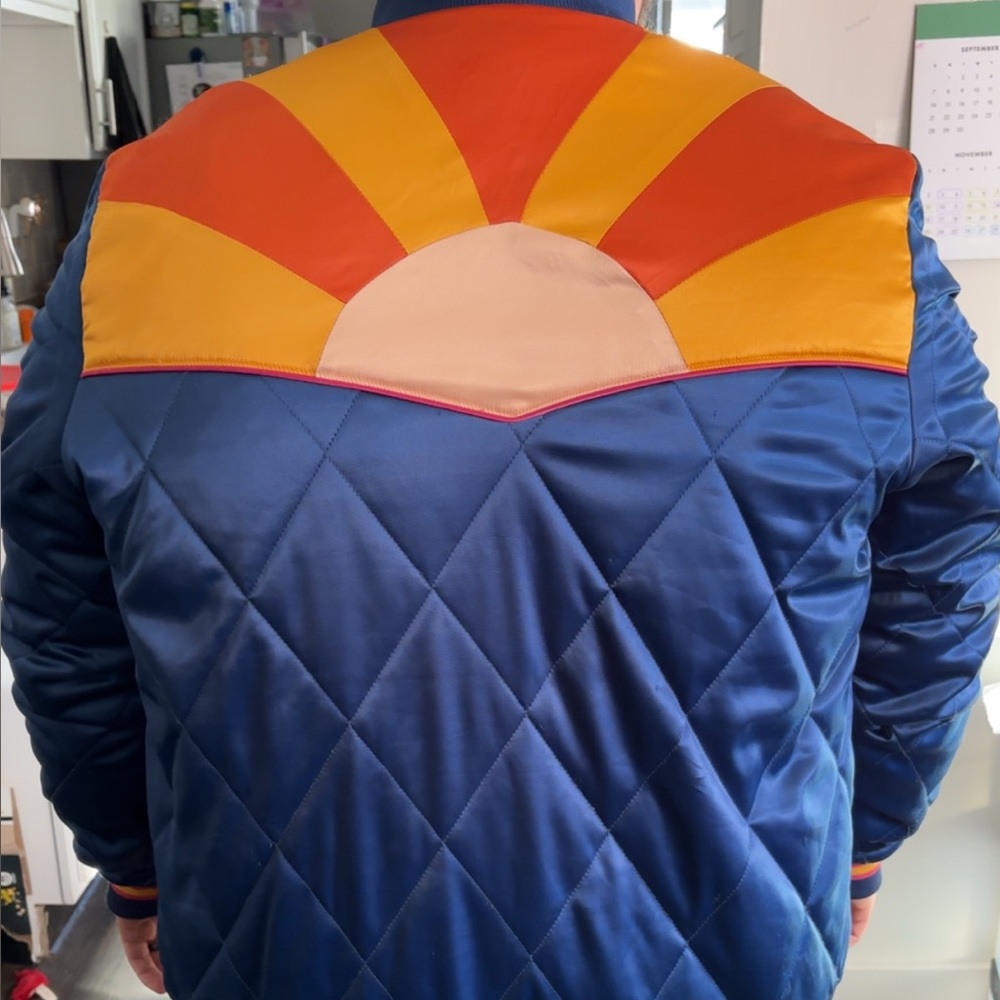 Original Blue Rising Sun Bomber Jacket